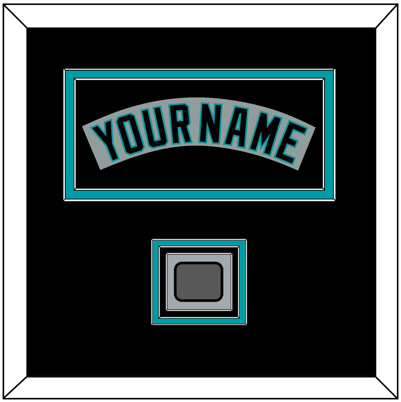Florida Nameplate & World Series Patch - Road Gray (1993-2001) - Premier Tier 5