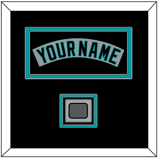 Florida Nameplate & World Series Patch - Road Gray (1993-2001) - Premier Tier 5