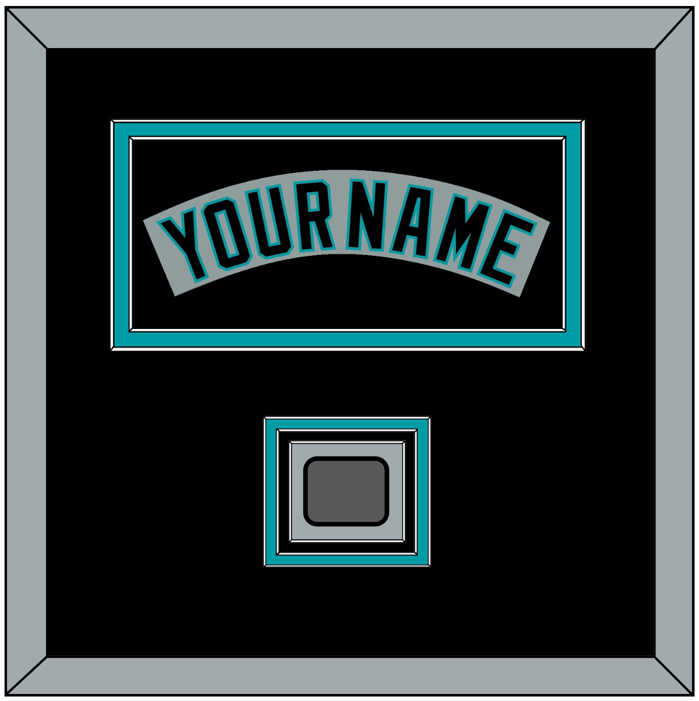 Florida Nameplate & World Series Patch - Road Gray (1993-2001) - Premier Tier 5