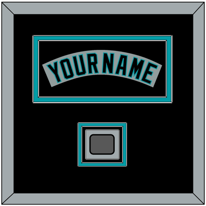 Florida Nameplate & World Series Patch - Road Gray (1993-2001) - Premier Tier 5