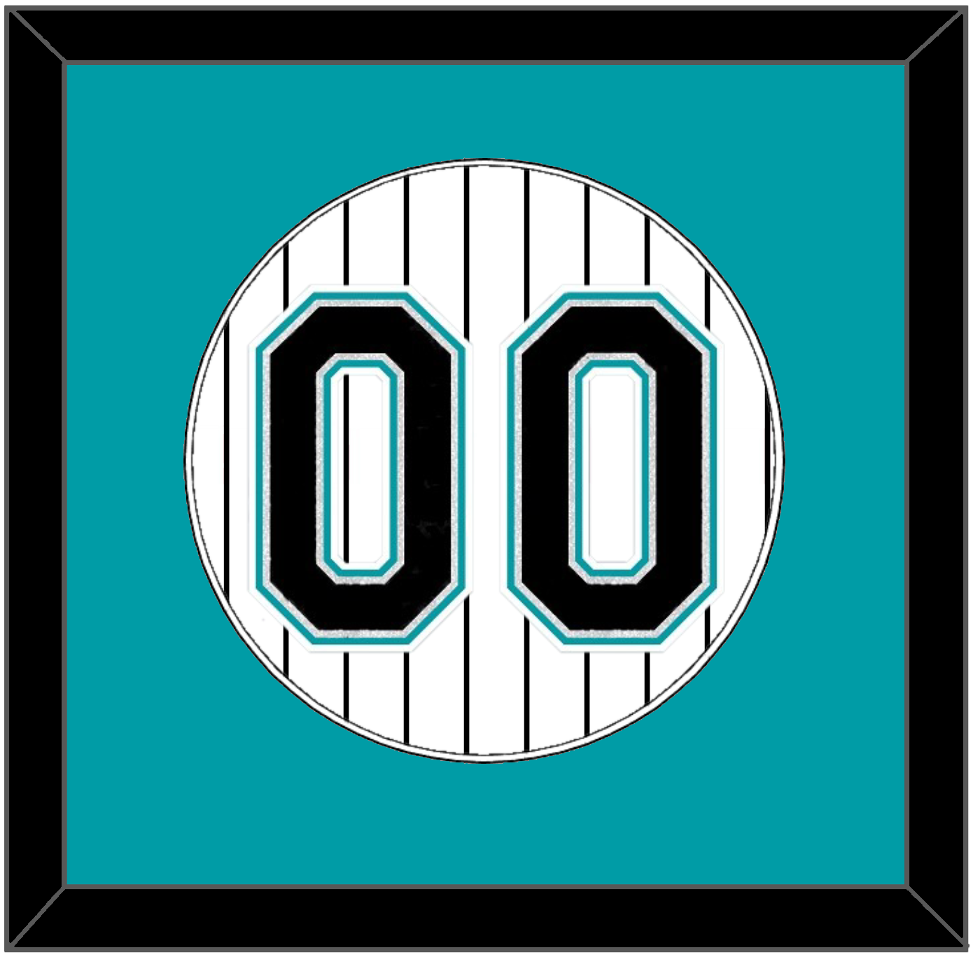 Florida Number - Home White Pinstripes (2003-2011) - Essential Tier 1