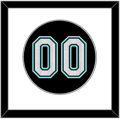 Florida Number - Alternate Black (2003-2011) - Essential Tier 1