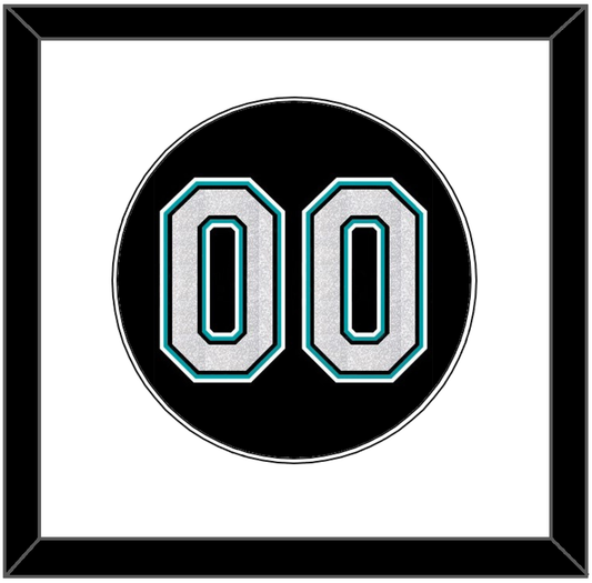 Florida Number - Alternate Black (2003-2011) - Essential Tier 1