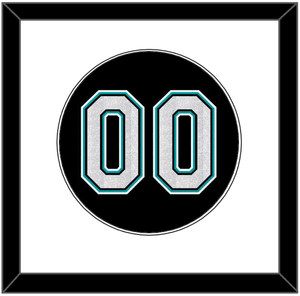 Florida Number - Alternate Black (2003-2011) - Single Mat 1