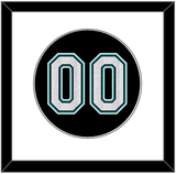 Florida Number - Alternate Black (2003-2011) - Single Mat 1