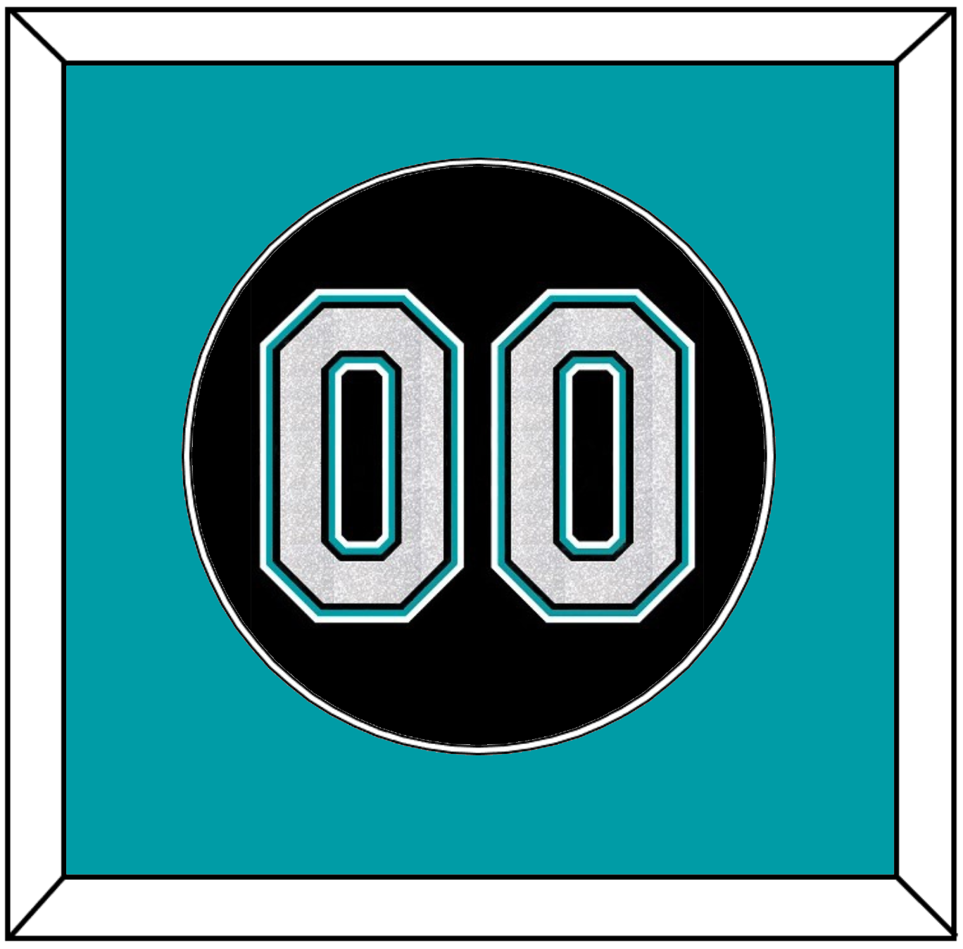 Florida Number - Alternate Black (2003-2011) - Essential Tier 2