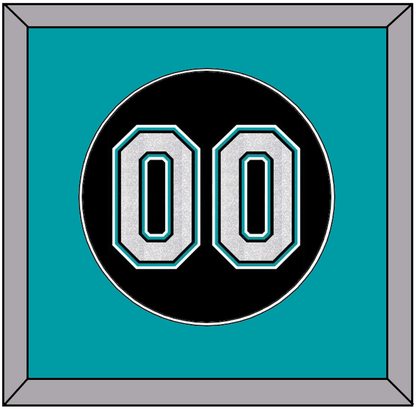 Florida Number - Alternate Black (2003-2011) - Essential Tier 2