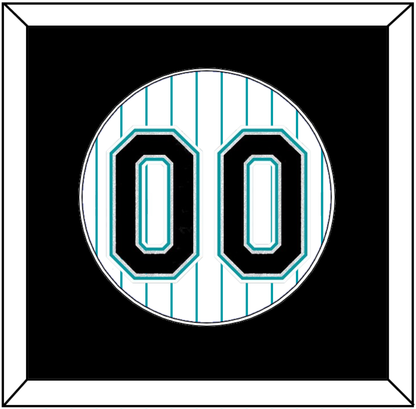 Florida Number - Home White Pinstripes (1993-2002) - Essential Tier 2