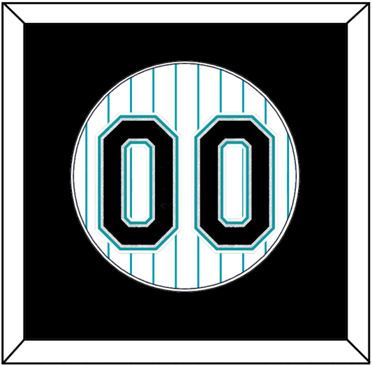 Florida Number - Home White Pinstripes (1993-2002) - Essential Tier 2