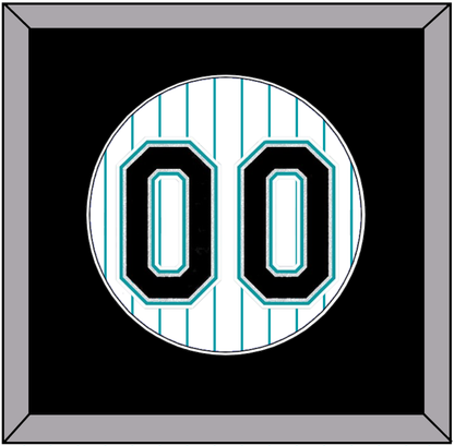 Florida Number - Home White Pinstripes (1993-2002) - Essential Tier 2