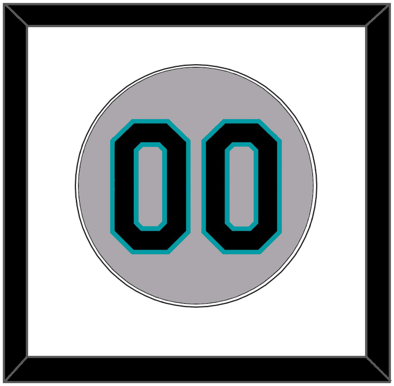 Florida Number - Road Gray (1993-2002) - Essential Tier 1