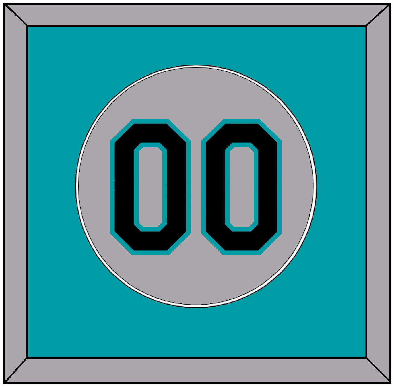 Florida Number - Road Gray (1993-2002) - Essential Tier 2