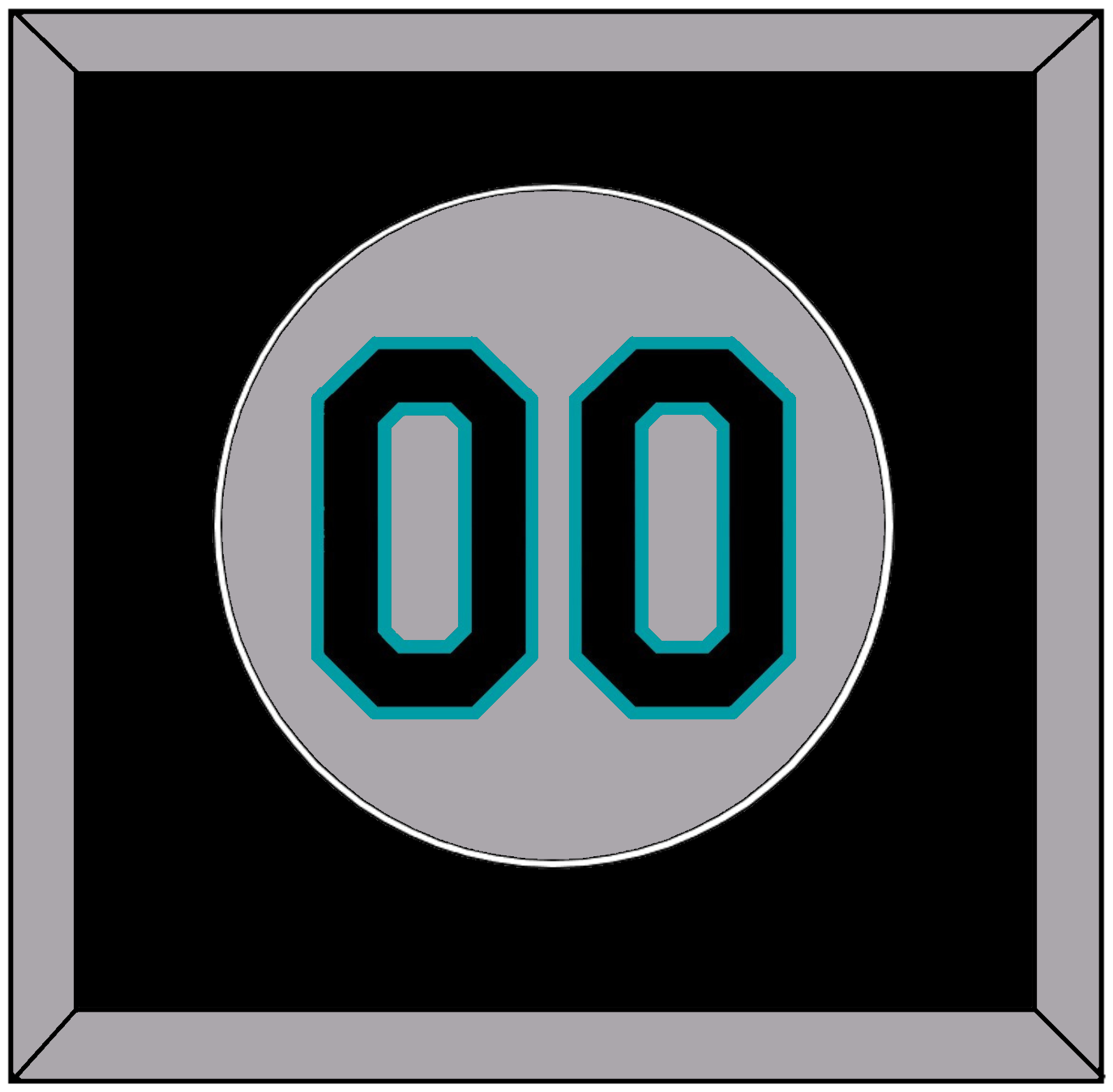Florida Number - Road Gray (1993-2002) - Essential Tier 3