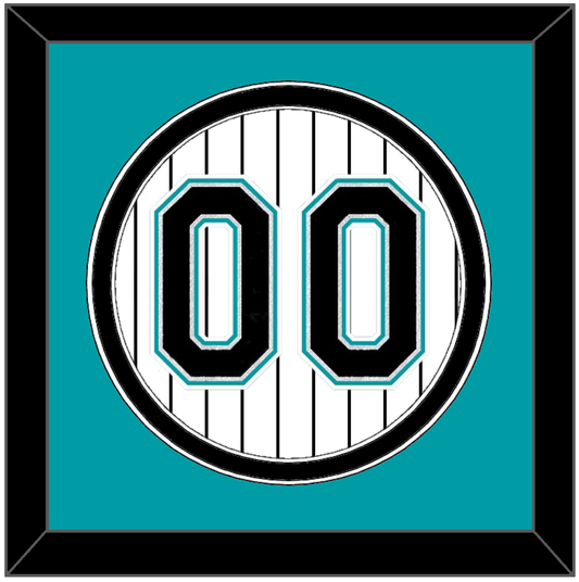 Florida Number - Home White Pinstripes (2003-2011) - Signature Tier 2
