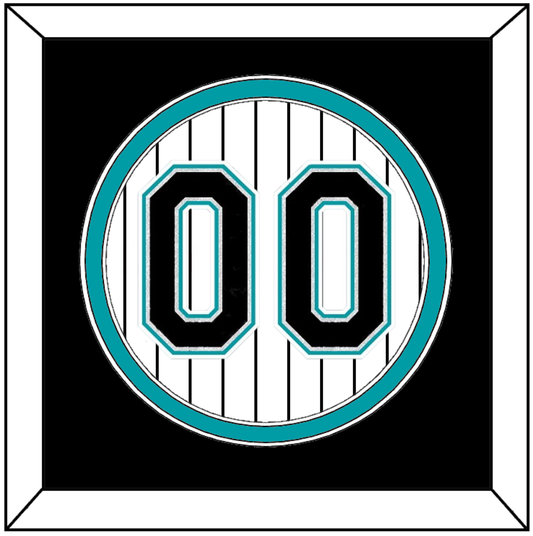 Florida Number - Home White Pinstripes (2003-2011) - Signature Tier 3