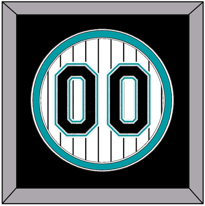 Florida Number - Home White Pinstripes (2003-2011) - Signature Tier 3