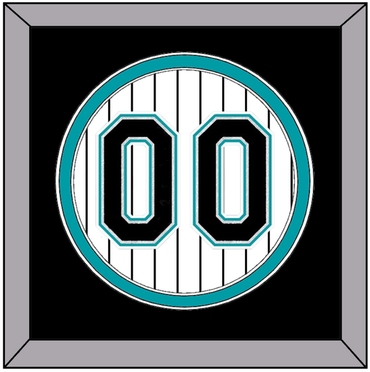Florida Number - Home White Pinstripes (2003-2011) - Signature Tier 3