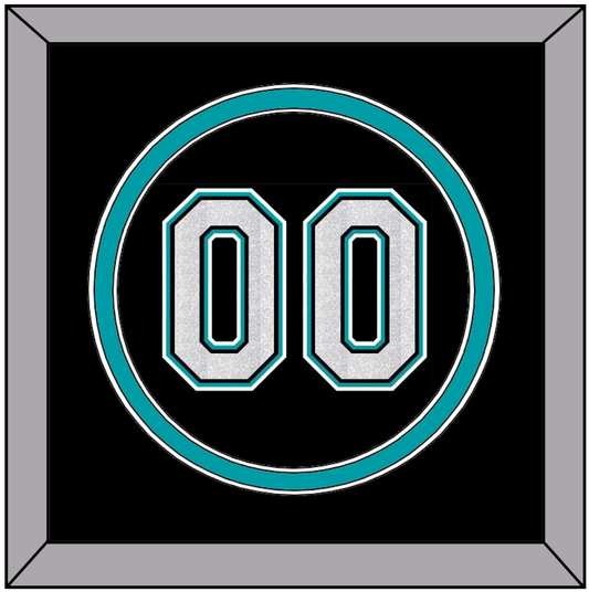 Florida Number - Alternate Black (2003-2011) - Signature Tier 2