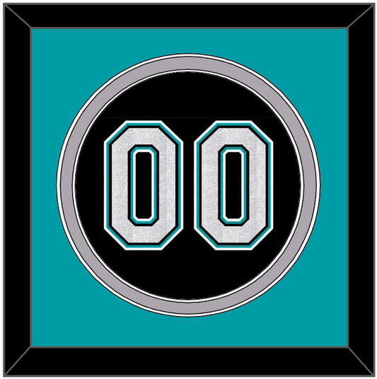 Florida Number - Alternate Black (2003-2011) - Signature Tier 3