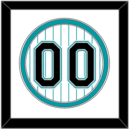 Florida Number - Home White Pinstripes (1993-2002) - Signature Tier 1