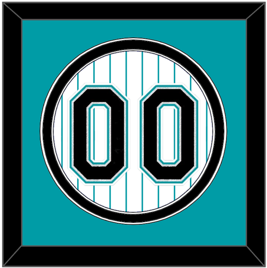 Florida Number - Home White Pinstripes (1993-2002) - Signature Tier 2