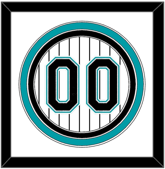 Florida Number - Home White Pinstripes (2003-2011) - Premier Tier 1