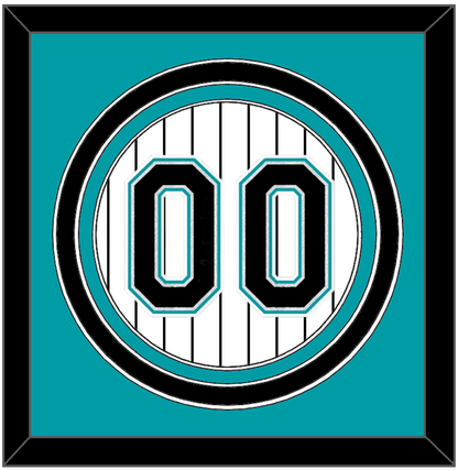 Florida Number - Home White Pinstripes (2003-2011) - Premier Tier 2