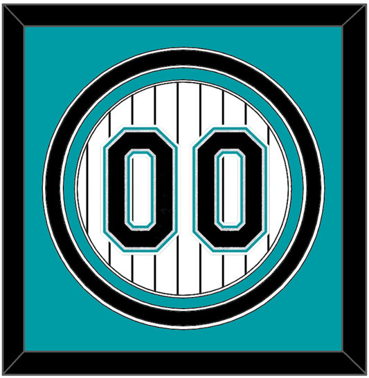 Florida Number - Home White Pinstripes (2003-2011) - Premier Tier 2