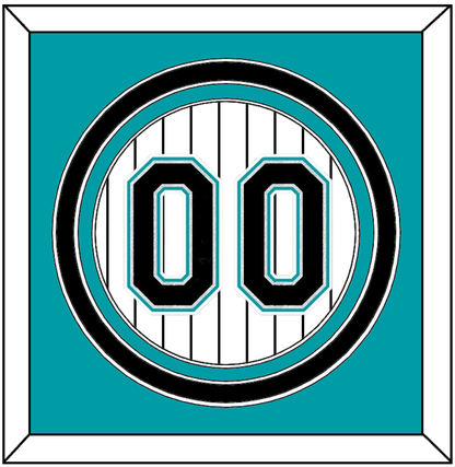 Florida Number - Home White Pinstripes (2003-2011) - Premier Tier 2