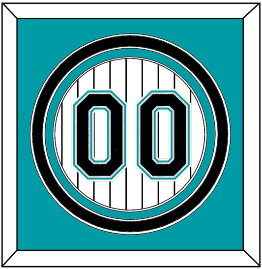 Florida Number - Home White Pinstripes (2003-2011) - Premier Tier 2