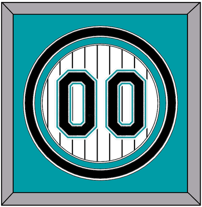 Florida Number - Home White Pinstripes (2003-2011) - Premier Tier 2