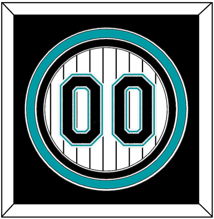 Florida Number - Home White Pinstripes (2003-2011) - Premier Tier 3