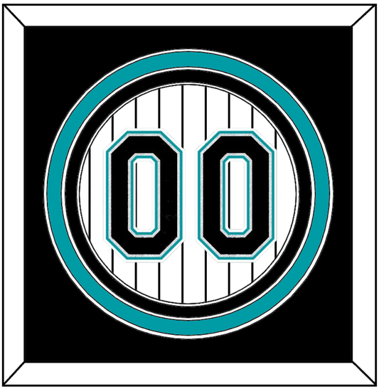 Florida Number - Home White Pinstripes (2003-2011) - Premier Tier 3