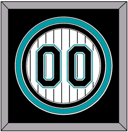 Florida Number - Home White Pinstripes (2003-2011) - Premier Tier 3