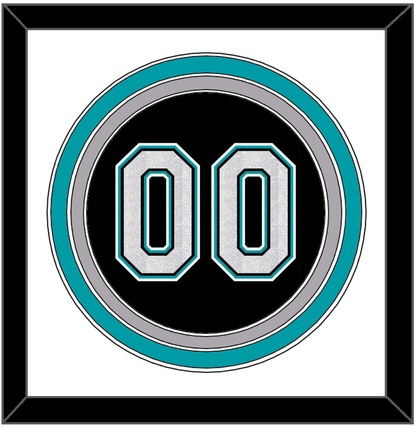 Florida Number - Alternate Black (2003-2011) - Premier Tier 1