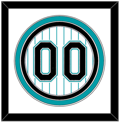 Florida Number - Home White Pinstripes (1993-2002) - Premier Tier 1