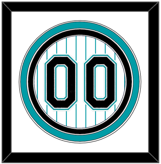 Florida Number - Home White Pinstripes (1993-2002) - Premier Tier 1
