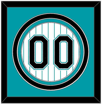 Florida Number - Home White Pinstripes (1993-2002) - Premier Tier 2