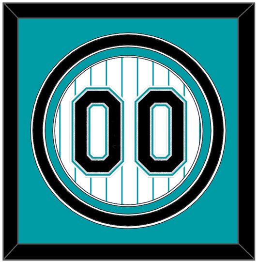 Florida Number - Home White Pinstripes (1993-2002) - Premier Tier 2