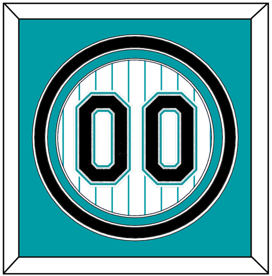 Florida Number - Home White Pinstripes (1993-2002) - Premier Tier 2