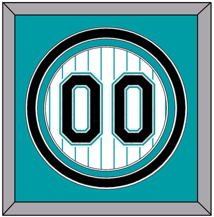 Florida Number - Home White Pinstripes (1993-2002) - Premier Tier 2