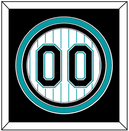 Florida Number - Home White Pinstripes (1993-2002) - Premier Tier 3