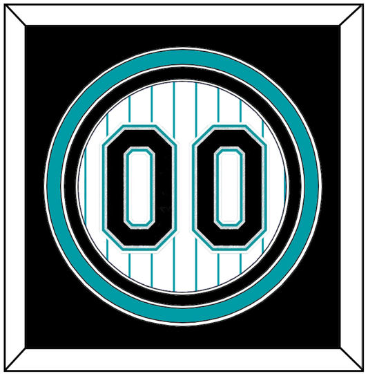 Florida Number - Home White Pinstripes (1993-2002) - Premier Tier 3