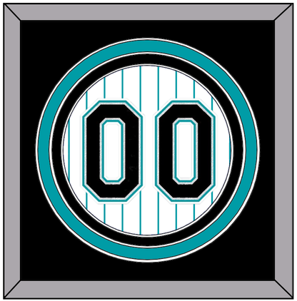 Florida Number - Home White Pinstripes (1993-2002) - Premier Tier 3