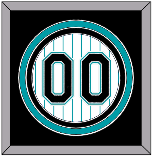 Florida Number - Home White Pinstripes (1993-2002) - Premier Tier 3