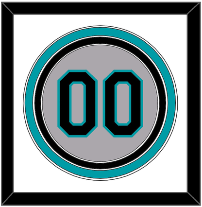 Florida Number - Road Gray (1993-2002) - Premier Tier 1