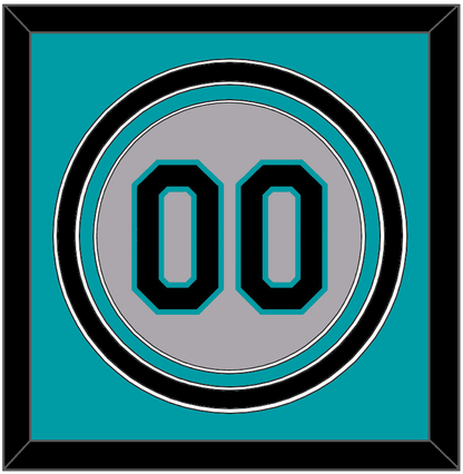 Florida Number - Road Gray (1993-2002) - Premier Tier 2