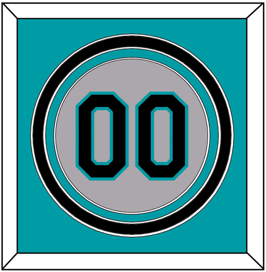 Florida Number - Road Gray (1993-2002) - Premier Tier 2