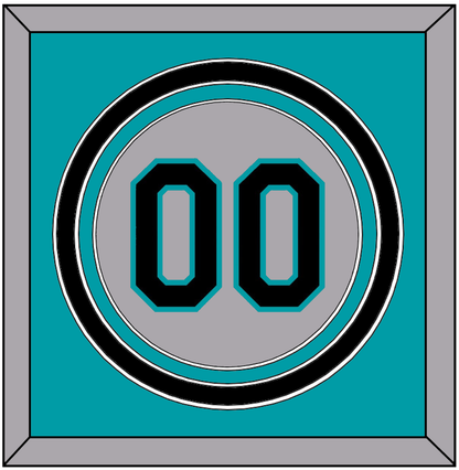 Florida Number - Road Gray (1993-2002) - Premier Tier 2