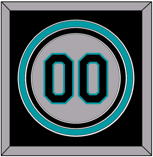Florida Number - Road Gray (1993-2002) - Premier Tier 3